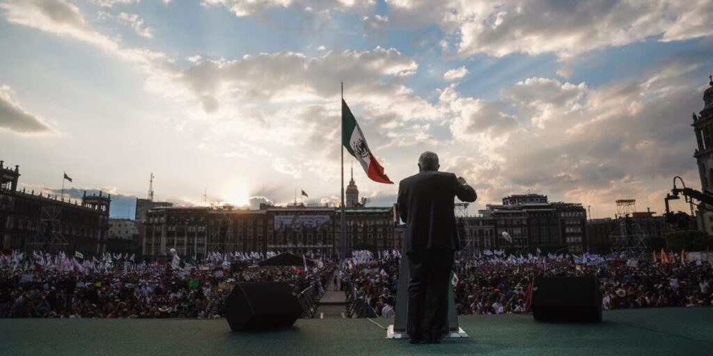 Violencia contra Norma Piña de parte de simpatizantes de AMLO