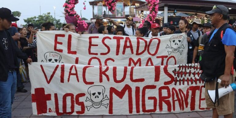 Video de la muerte de los 40 migrantes