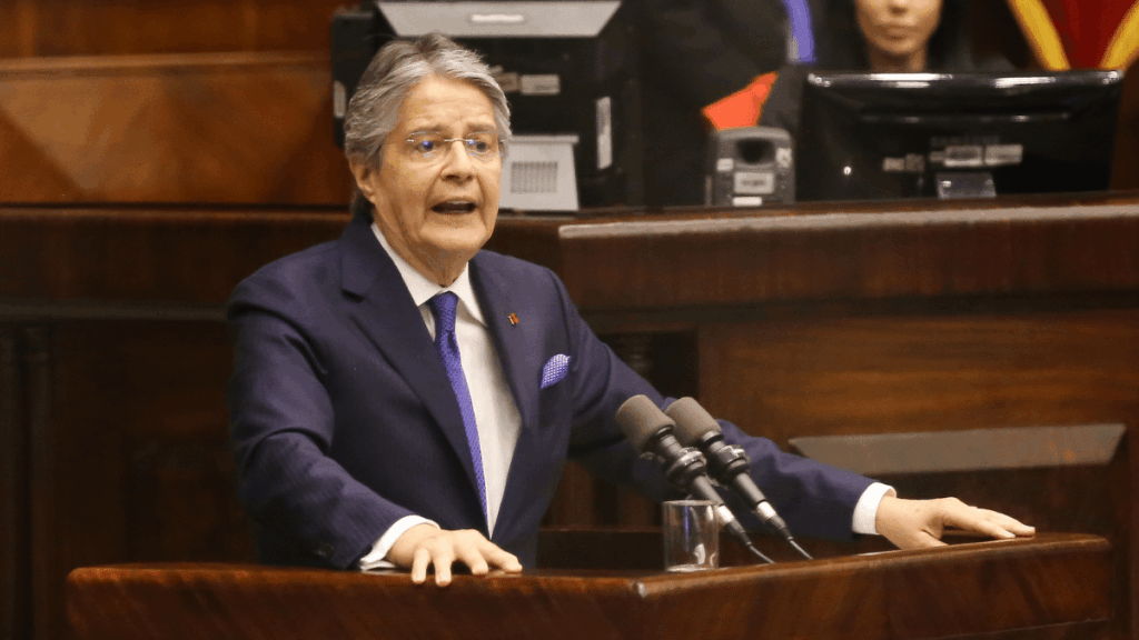 Presidente de Ecuador Guillermo Lasso