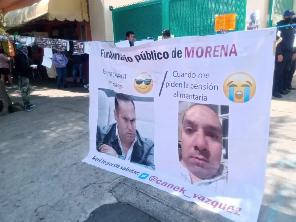 upo de feministas señala a Alejandro Canek Vázquez de violencia vicaria