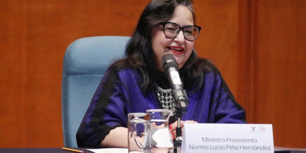 Norma Piña habla de la unidad de la SCJN