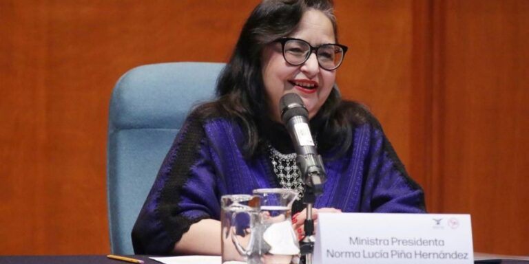Norma Piña habla de la unidad de la SCJN
