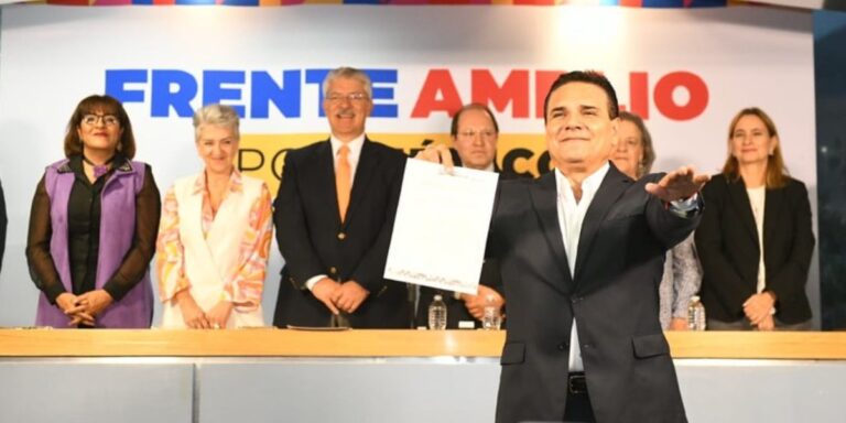 El Frente Amplio por México excluyó al PRD aseguran Silvano Aureoles y Miguel Ángel Mancera