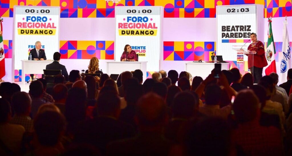 Aspirantes de oposición presentan propuestas en Foro Regional