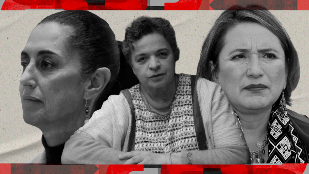Xóchitl Gálvez, Sheinbaum y Paredes buscan ser presidentas de México