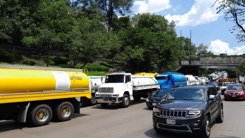 SACMEX llegó a un acuerdo sobre pagos pendientes a operadores de pipas