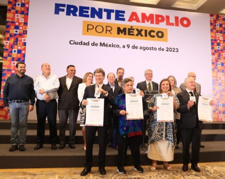 Xóchitl Gálvez encabeza preferencias del Frente Amplio