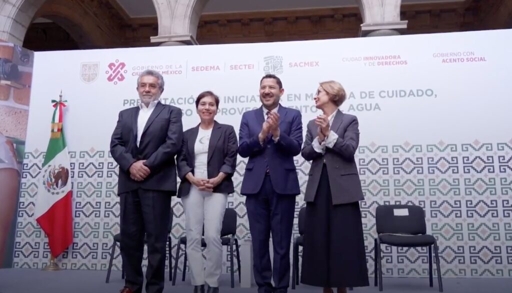 SACMEX presentó la Iniciativa en Materia de Cuidado, Uso y Aprovechamiento del Agua