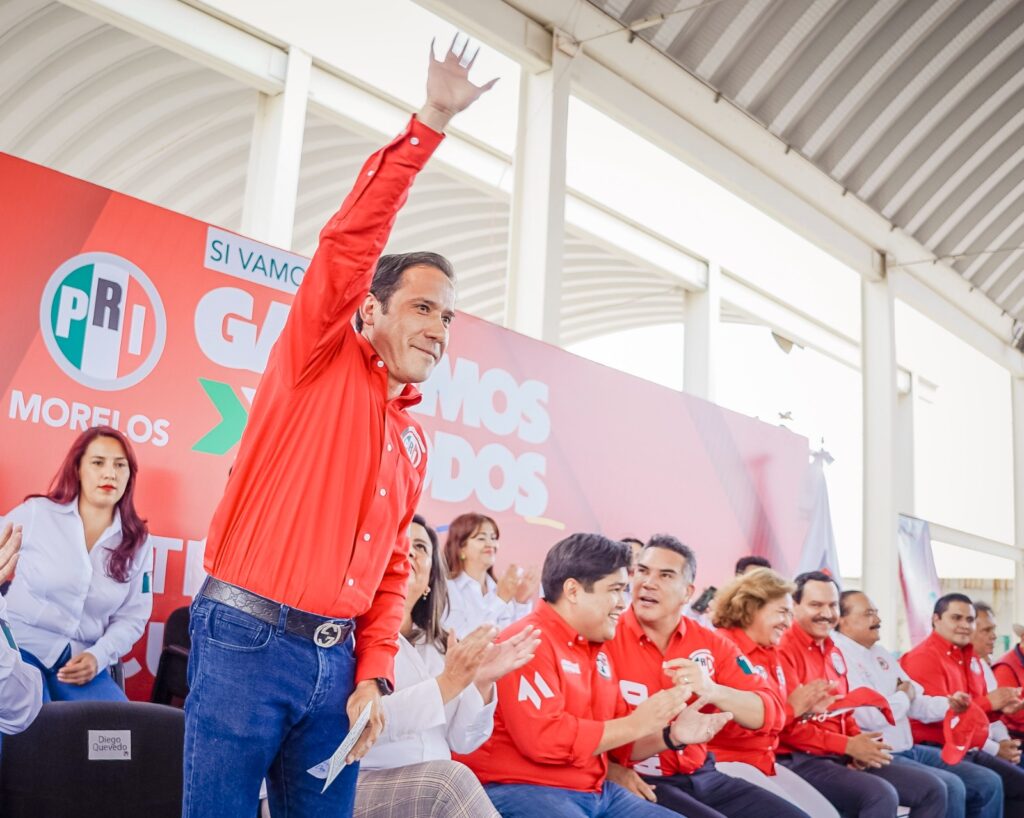 Eliasib Polanco Saldivar, expresó el compromiso del PRI de recorrer cada rincón de Cuernavaca