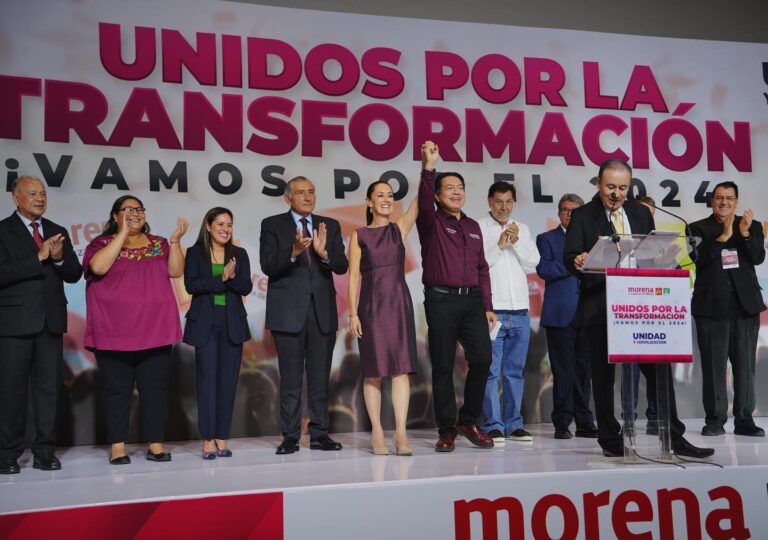 Claudia Sheinbaum es la candidata a la presidencia de Morena