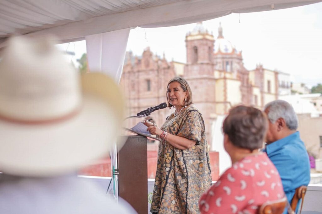 No le echaré la culpa de los problemas de inseguridad ni a Calderón ni a AMLO: Xóchitl Gálvez