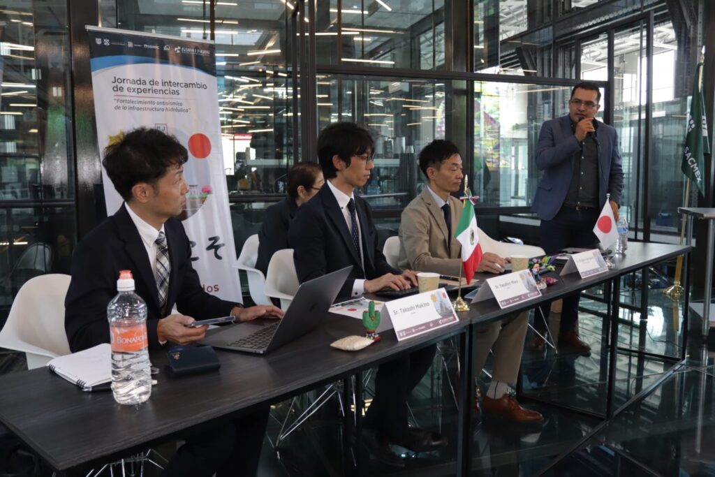 Cooperación internacional con SACMEX mejorar atención de infraestructura