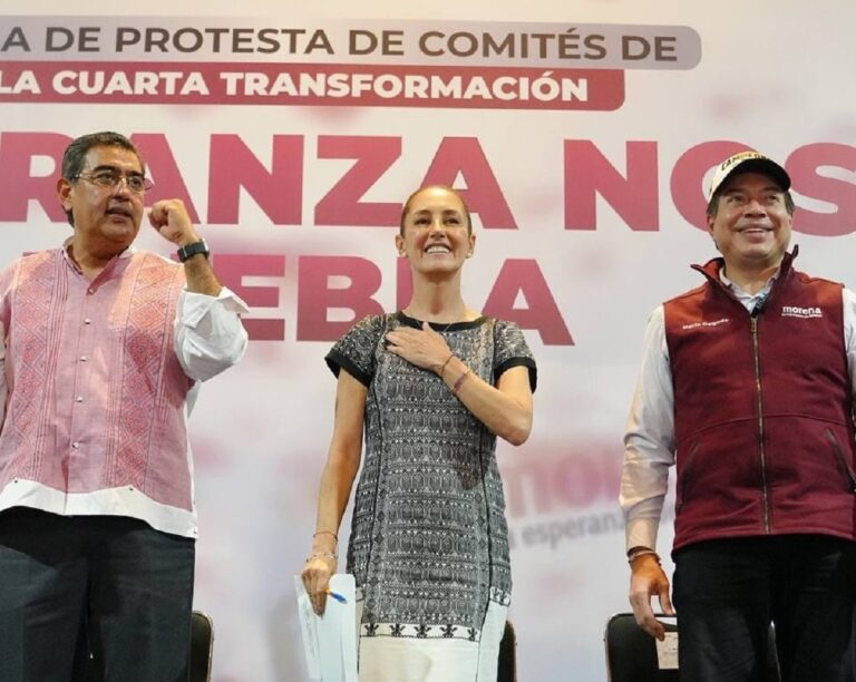 Claudia Sheinbaum se sube a la lucha del 68