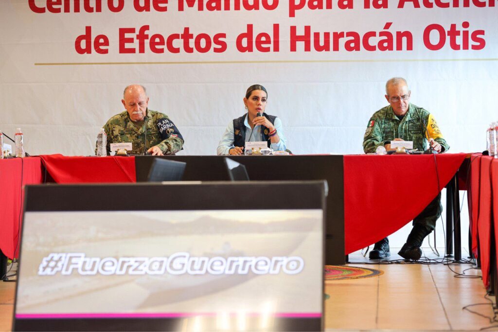 Colaboración intergubernamental como elemento clave, tras el paso Otis por Guerrero