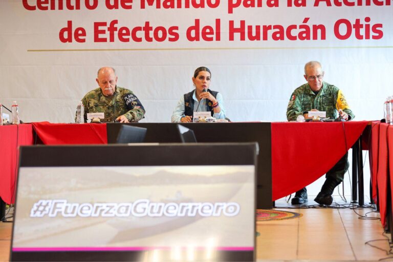 Colaboración intergubernamental como elemento clave, tras el paso Otis por Guerrero