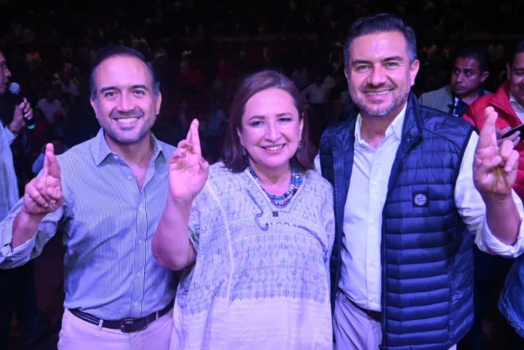 Miguel Ángel Yunes Márquez apoya a Xóchitl Gálvez en Orizaba