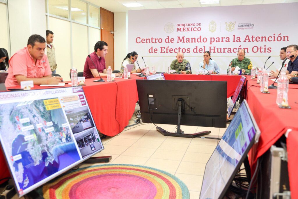 Evelyn Salgado Pineda presentó el progreso en la recuperación de Acapulco