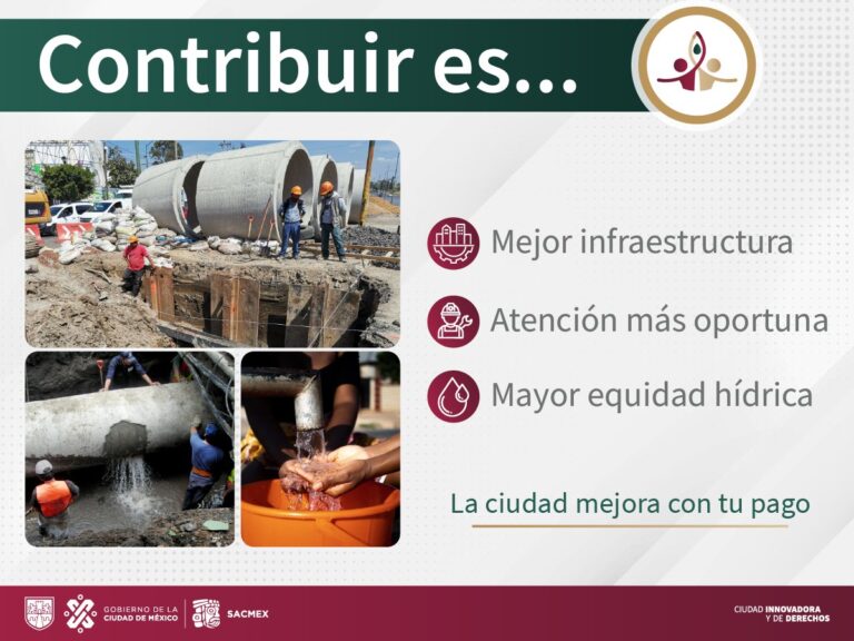 Sacmex busca transformar la gestión hídrica metropolitana