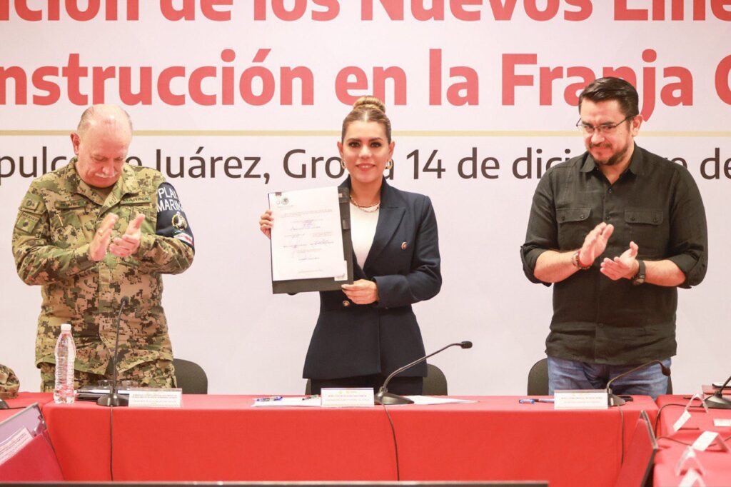 Evelyn Salgado Pineda firmó un decreto que establece nuevos lineamientos para la construcción en la Costera