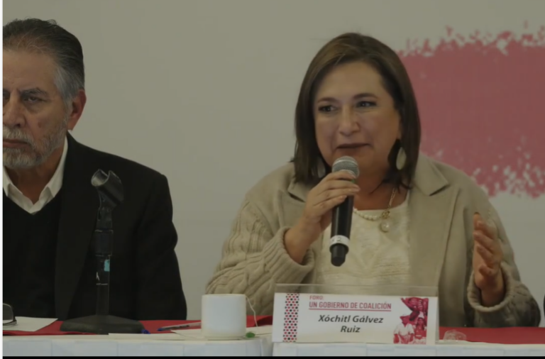La oposición quiere terminar con el “hiperpresidencialismo”, , expresa Xóchitl Gálvez