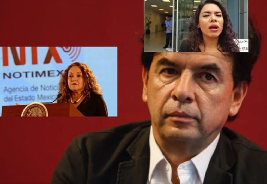 Sanjuana Martínez, exdirectora de Notimex acusó de "corrupto" al vocero de Presidencia