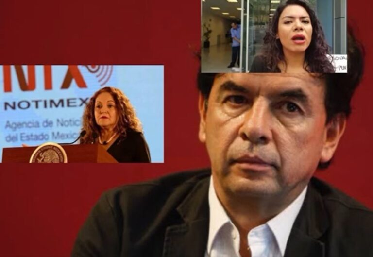 Sanjuana Martínez, exdirectora de Notimex acusó de "corrupto" al vocero de Presidencia