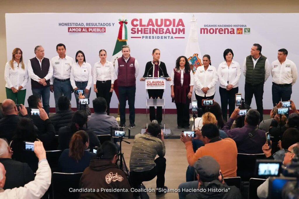 Sheinbaum rechazó miedo por la inseguridad