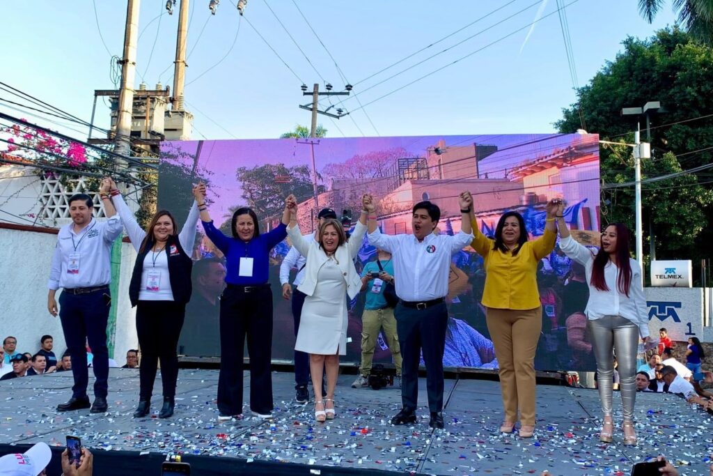 Al convertirse en la primera aspirante oficial, Lucy Meza indicó estar lista y preparada para afrontar los desafíos que requiere el cargo.