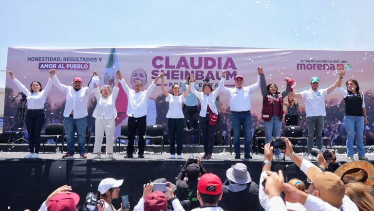 La 4T es tan generosa que permitirá que llegue una mujer a la Presidencia: CS