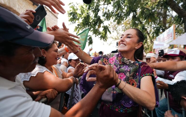 Defiende Sheinbaum candidatura del expriísta Eugenio Hernández