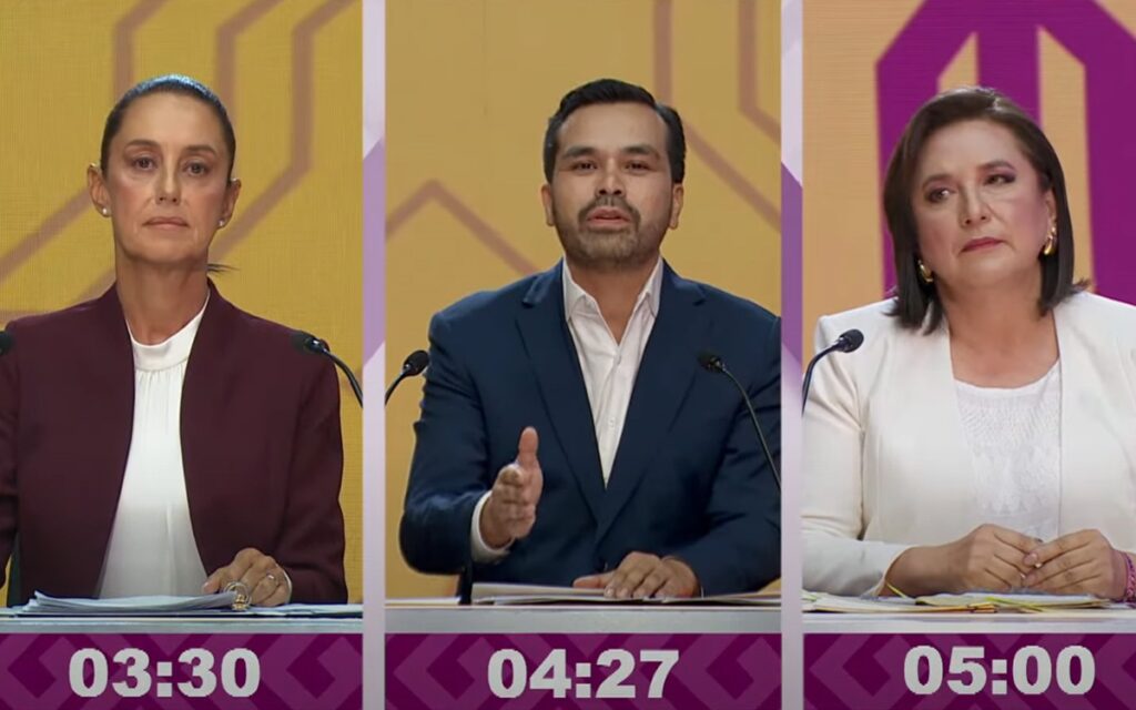 Gálvez acusa que el formato del debate fue cambiado