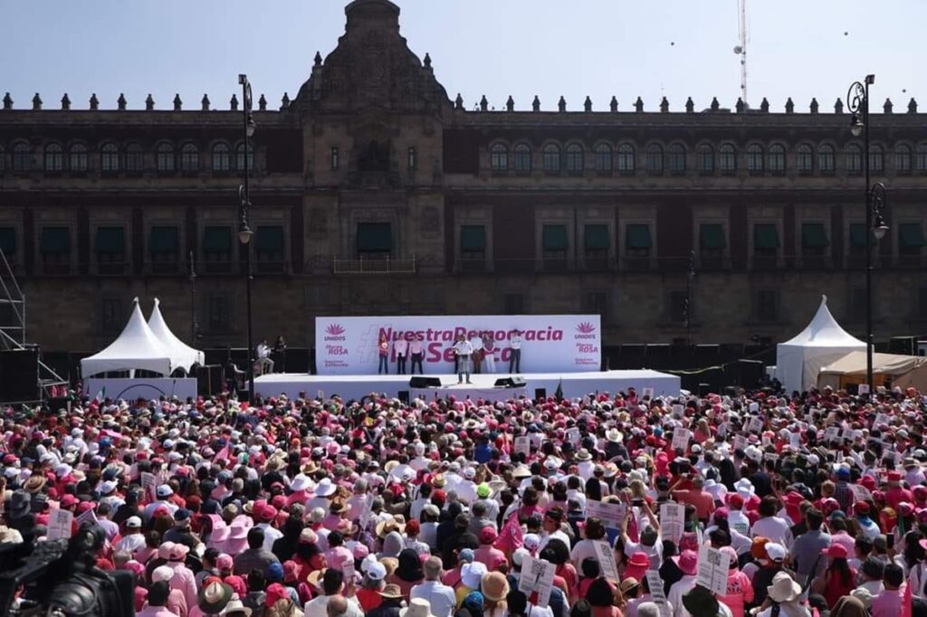 INE pide a Xóchitl Gálvez “atenerse a las reglas" si participa en marcha de la “marea rosa”