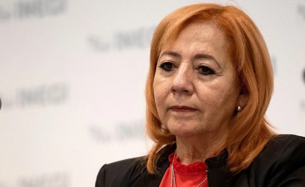 Rosario Piedra se registra en el Senado para reelección en CNDH