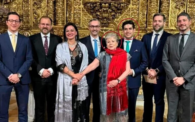 Escándalo en el MUNAL: Bárcena se deslinda de boda de Borrego pero sí asistió