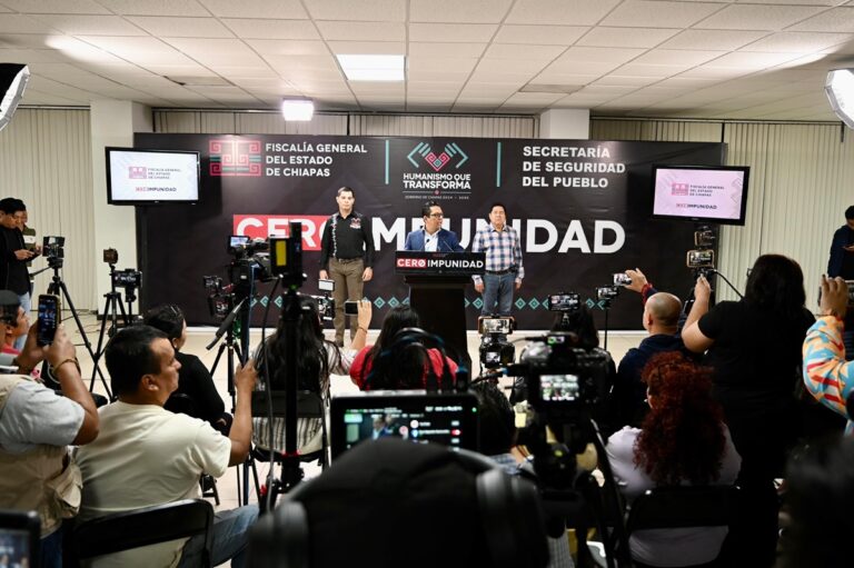 Gobernador de Chiapas condena 'herencia' de Rutilio Escandón