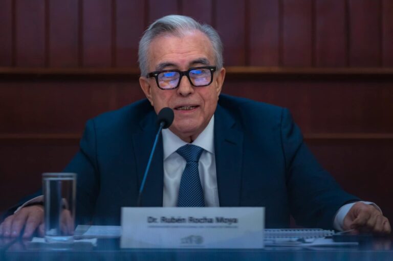 “Los enemigos son los delincuentes, no el gobierno”: Rubén Rocha