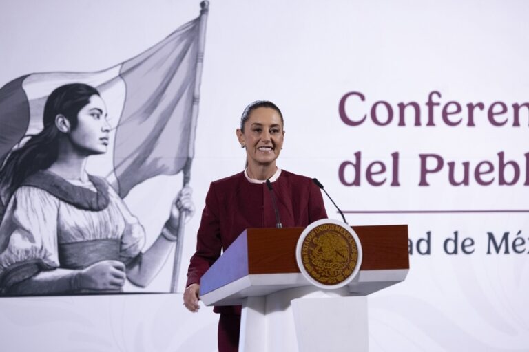 Llegada de Murat a Morena “es política de alianza”: Sheinbaum; pide explicación a Haces sobre rancho