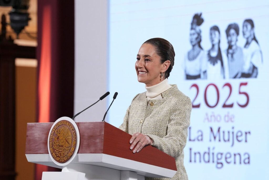 “Empiecen por su país”, dice Sheinbaum a EU sobre orden para “eliminación total” de cárteles