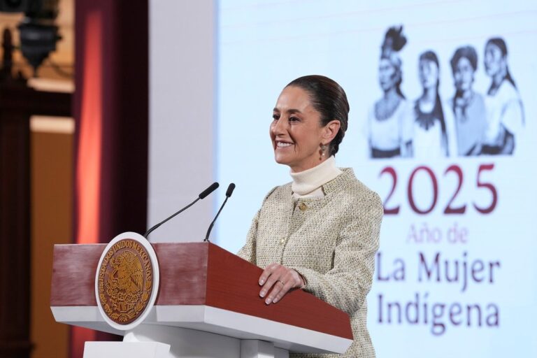 “Empiecen por su país”, dice Sheinbaum a EU sobre orden para “eliminación total” de cárteles