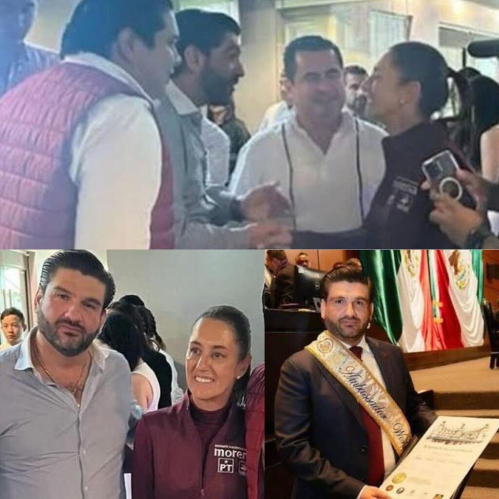 En fotos del abogado de “El Mayo” están Sheinbaum, Haces y hasta AMLO