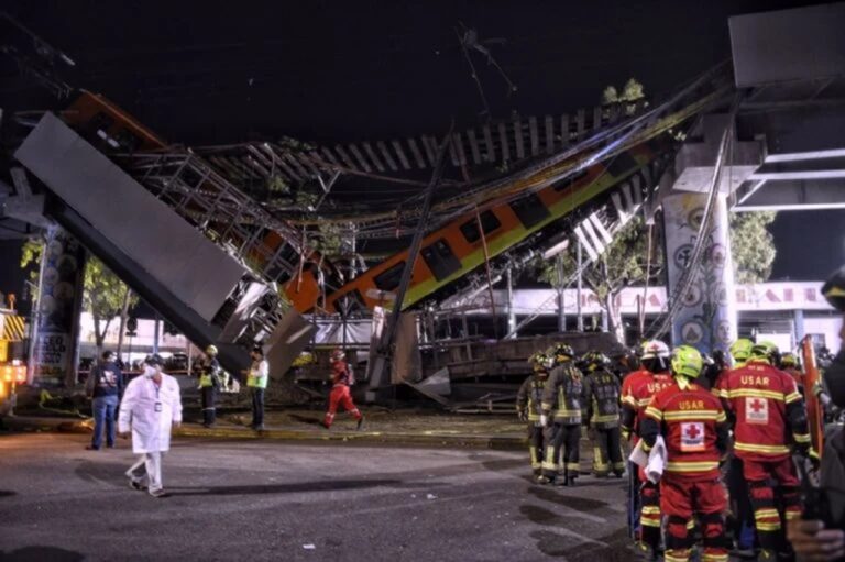 Slim, en nuevo deslinde, niega responsabilidad en el colapso de la Línea 12 del Metro