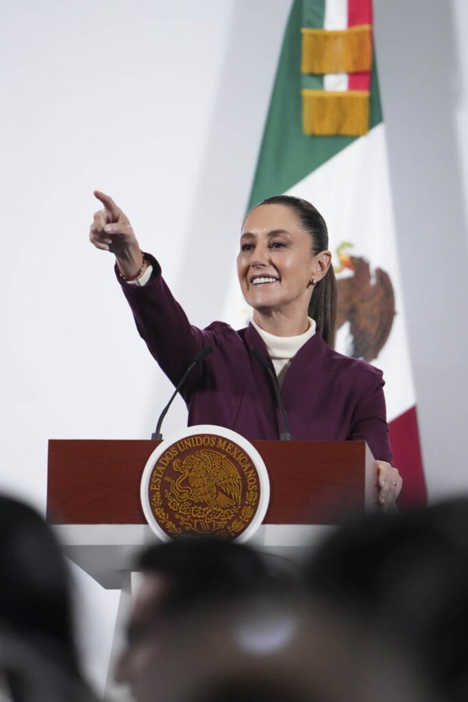 Presidenta Claudia Sheinbaum va por reforma electoral