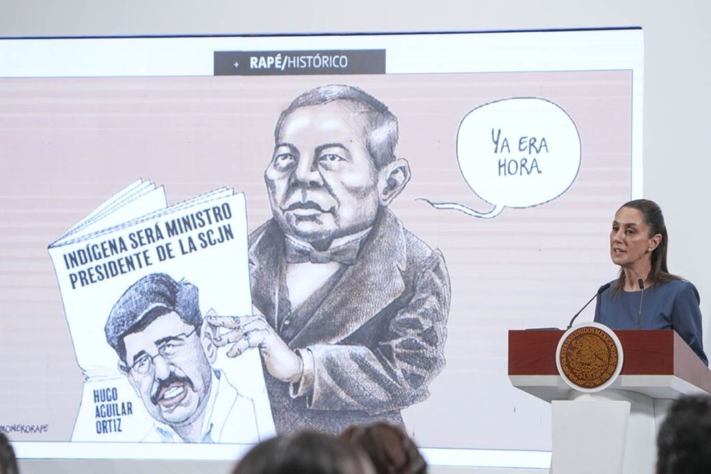 INE decidirá quién presidirá la presidencia de la SCJN: Sheinbaum