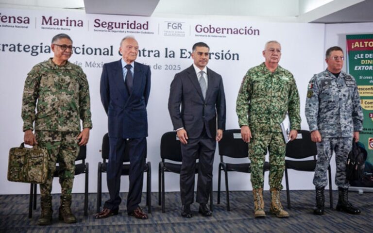 Lanzan Estrategia Nacional contra la Extorsión con prioridad en ocho estados