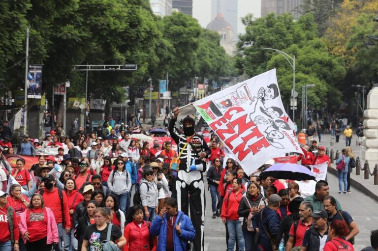 SEP pospone diálogo con la CNTE y vuelve las manifestaciones en la Cdmx