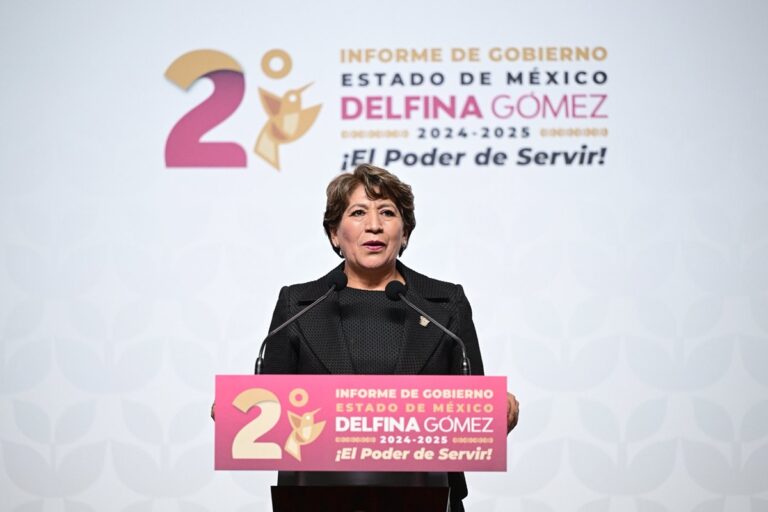“No claudicaré ni renunciaré a mi responsabilidad”: Delfina Gómez