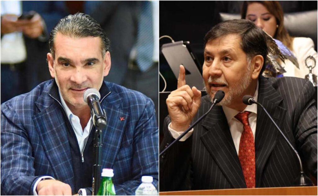 "Noroña en lodazal de riqueza inexplicable", acusa senador del PVEM