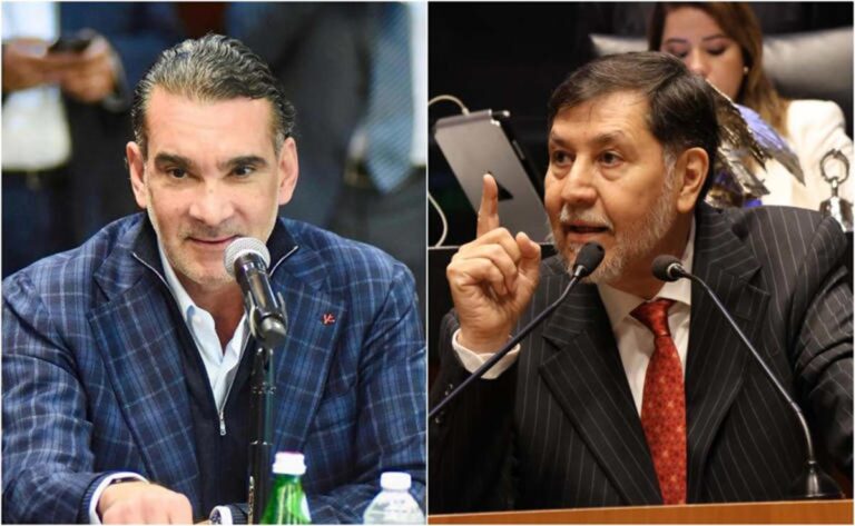 "Noroña en lodazal de riqueza inexplicable", acusa senador del PVEM