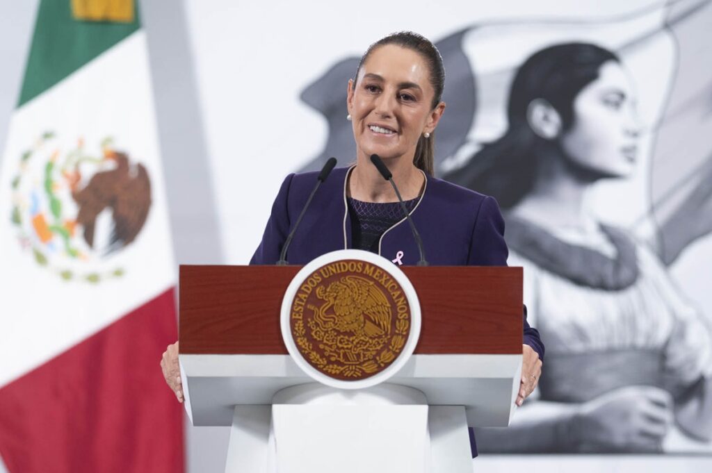 Sheinbaum reacciona a licencia temporal de Noroña en el Senado