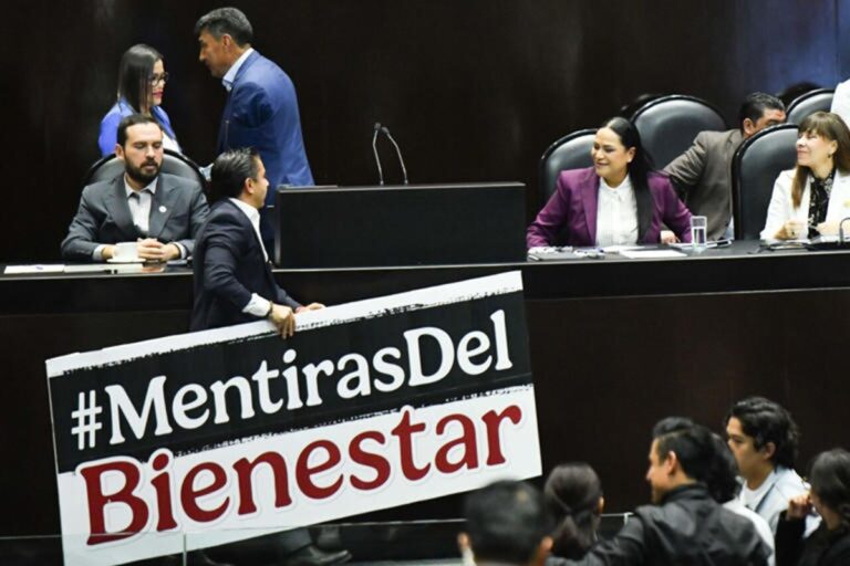 Diputados opositores reclaman a Ariadna Montiel por ''las mentiras del Bienestar''